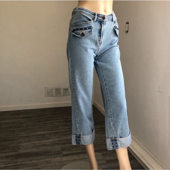 Vintage Jeanology collection blue jean 100% cotton size:4 - Picture 9 of 16